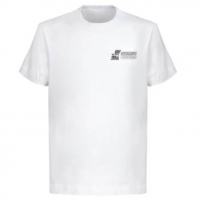 White Cotton T- Shirt