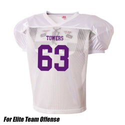 White Practice Jersey (SENIOR/ELITE TEAM Only)
